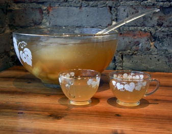 Mix up a bowl of Kristin's high-test Silent Night Punch