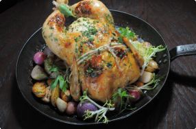 Roasted Chicken Pot-au-Feu