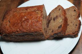 Gluten-Free Banana & Chocolate Chip Bread