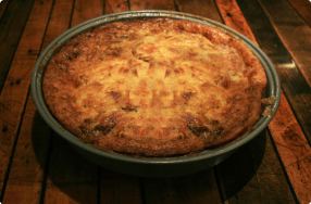 Caramelized Onion Souffle