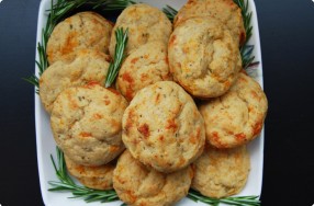 Rosemary Cheddar Biscuits