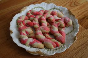 Candy Cane Cookies