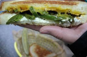 Jalapeno Popper Grilled Cheese