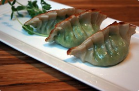 Edamame Potstickers