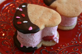 Shortbread Ice Cream Sandwiches