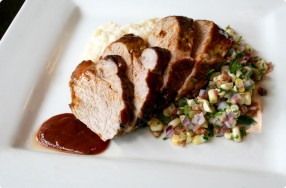 BBQ-Glazed Pork Tenderloin