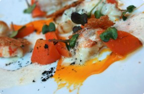 Pan Fried Langoustines w/ Carrots