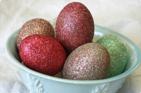 Glittery Eggs