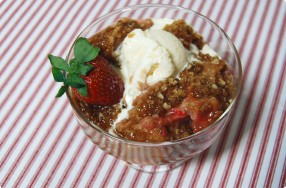 Strawberry-Rhubarb Crisp