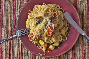 Summer Squash Spaghetti