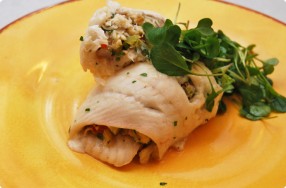 Baked Stuffed Flounder