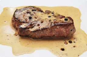 Steak au Poivre