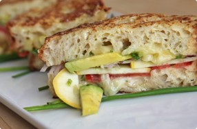 Veggie Grilled Cheese Sandwiches