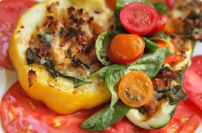 Summer Squash & Zucchini Gratin