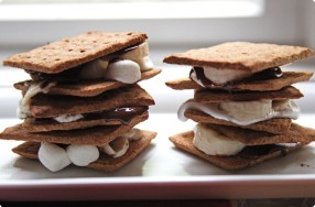 Banana & Whole Wheat S'mores