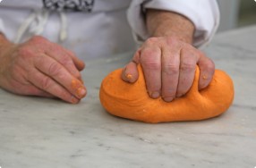 Roasted Red Pepper Pasta Dough