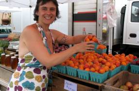 Buying Fruit at the Farmers' Market