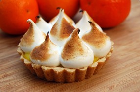 Clementine Curd Tartlets