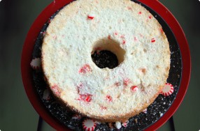 Peppermint Angel Food Cake