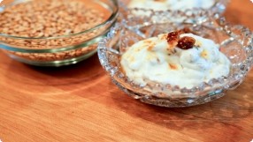 Wheat Berry Fools w/ Grand Marnier Figs