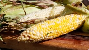 Grilled Corn w/ Herbed Butter