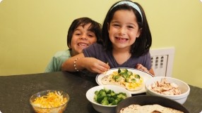 Chicken, Broccoli & Cheese Quesadillas