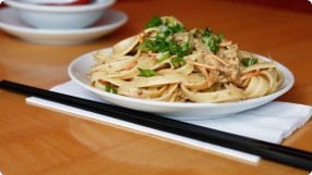 Cold Mustard-Sesame Noodles