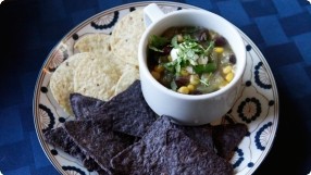 Tomatillo-Black Bean Salsa