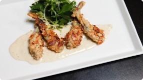 Frog Legs Almondine 