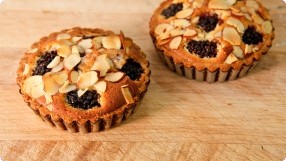 Blackberry Frangipane Tarts