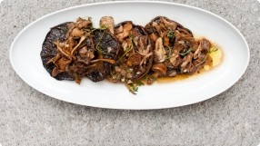 Grilled Mushroom Hobo Pack