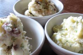 Mashed Potatoes 3 Ways