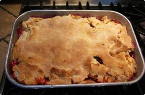 Apple Cranberry Cobbler