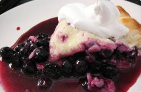 Bubbly Blueberry Pie