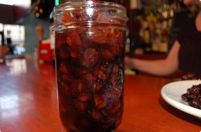 Brandy Infused Cherries