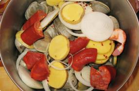 Portuguese Clam Boil