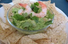 Spicy Shrimp Guacamole