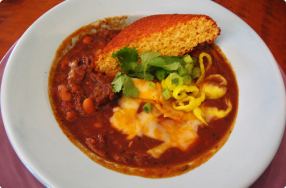 Habanero Flank Steak Chili w/ Ale