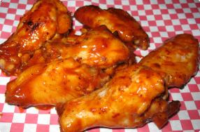 Spicy Honey Wings