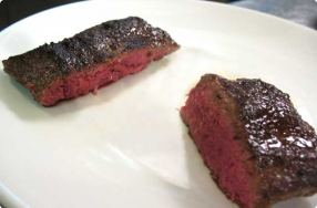 Perfectly Cooked Flat Iron Steak