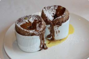 Chocolate-Orange Souffles