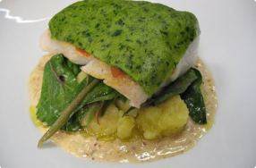 Lemon & Parsley-Crusted Hake