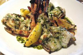 Grilled Shrimp Gremolata