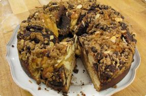 Chocolate Almond Coffee Cake