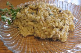 Quincy FD's Wild Mushroom Risotto