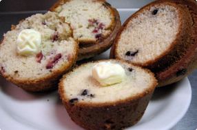 "Make Your Morning" Blueberry Muffins