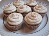 Apple Spice Cupcakes w/ Hot Buttered Rum Icing