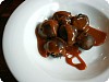 Roasted Chestnuts w/ Caramel Sauce