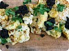 Curried Cauliflower w/ Raisin Chutney