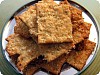 Parmesan Crackers w/ Fennel Seed & Cracked Black Pepper